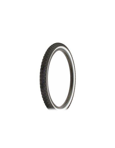 Tire 20 x 1.75 Black/White Side Wall HF-143G.